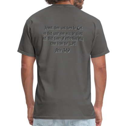 REPENT T-Shirt | GILDAN 5000 - charcoal