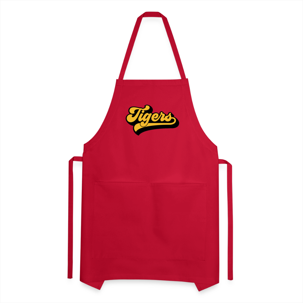 Tigers Adjustable Apron - red
