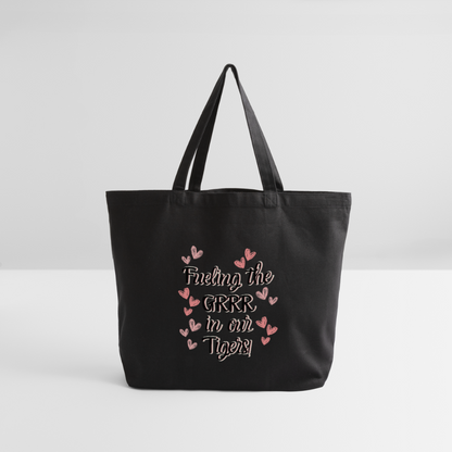 MPHS Fueling the Grr in our Tigers! Eco-Friendly Cotton Tote - black