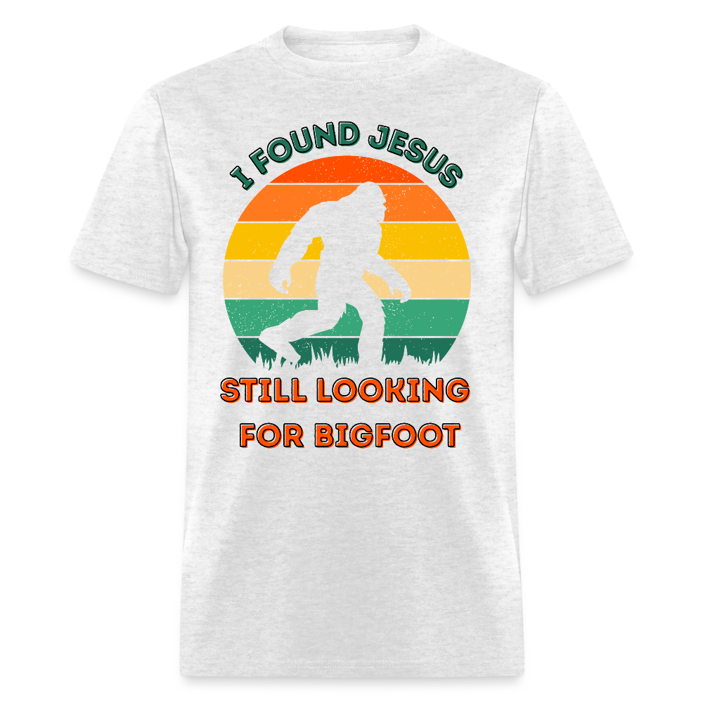 I Found Jesus T-Shirt | GILDAN 5000 - light heather gray