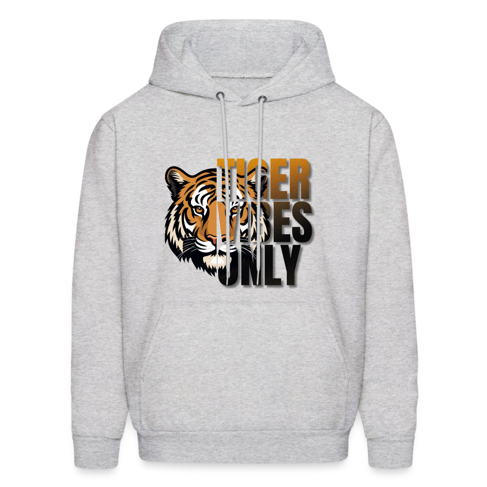 Customizable Tiger Vibes Only Unisex Hoodie - ash 