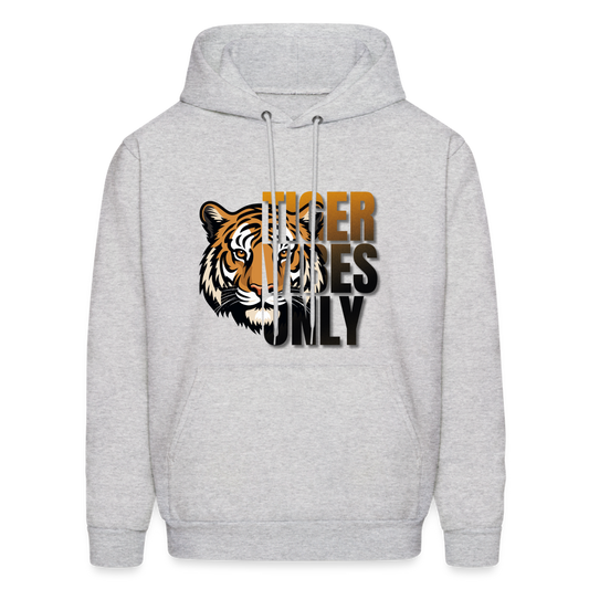 Customizable Tiger Vibes Only Unisex Hoodie - ash 