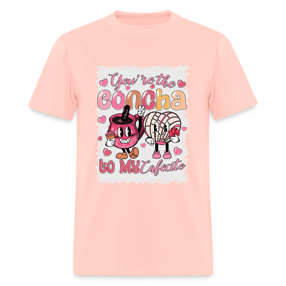 Concha to my Cafecito Unisex Classic T-Shirt - blush pink 