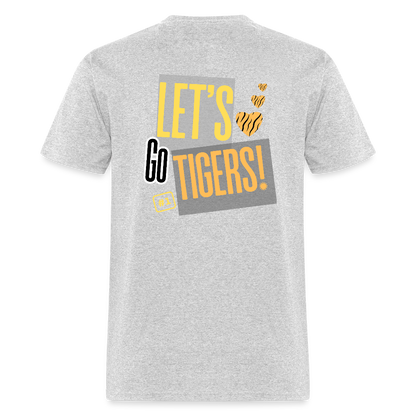Let's Go Tigers! MPISD Child Nutrition Classic T-Shirt - heather gray