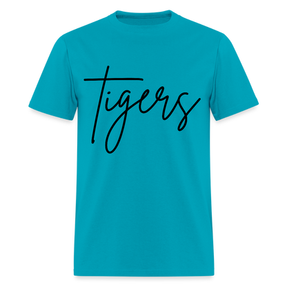 Tigers T-Shirt | GILDAN 5000 - turquoise