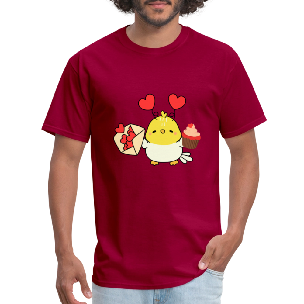 Sweet Chick Unisex Classic T-Shirt - dark red