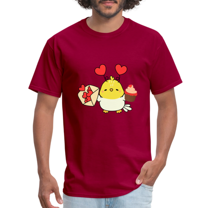 Sweet Chick Unisex Classic T-Shirt - dark red