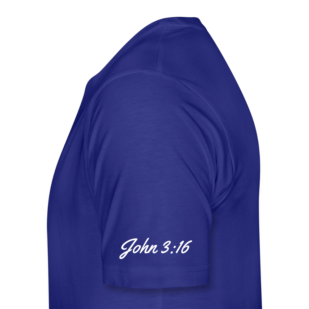 Jesus Gave His Life for Me and You! Premium Adult T-Shirt - royal blue