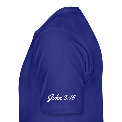 Jesus Gave His Life for Me and You! Premium Adult T-Shirt - royal blue