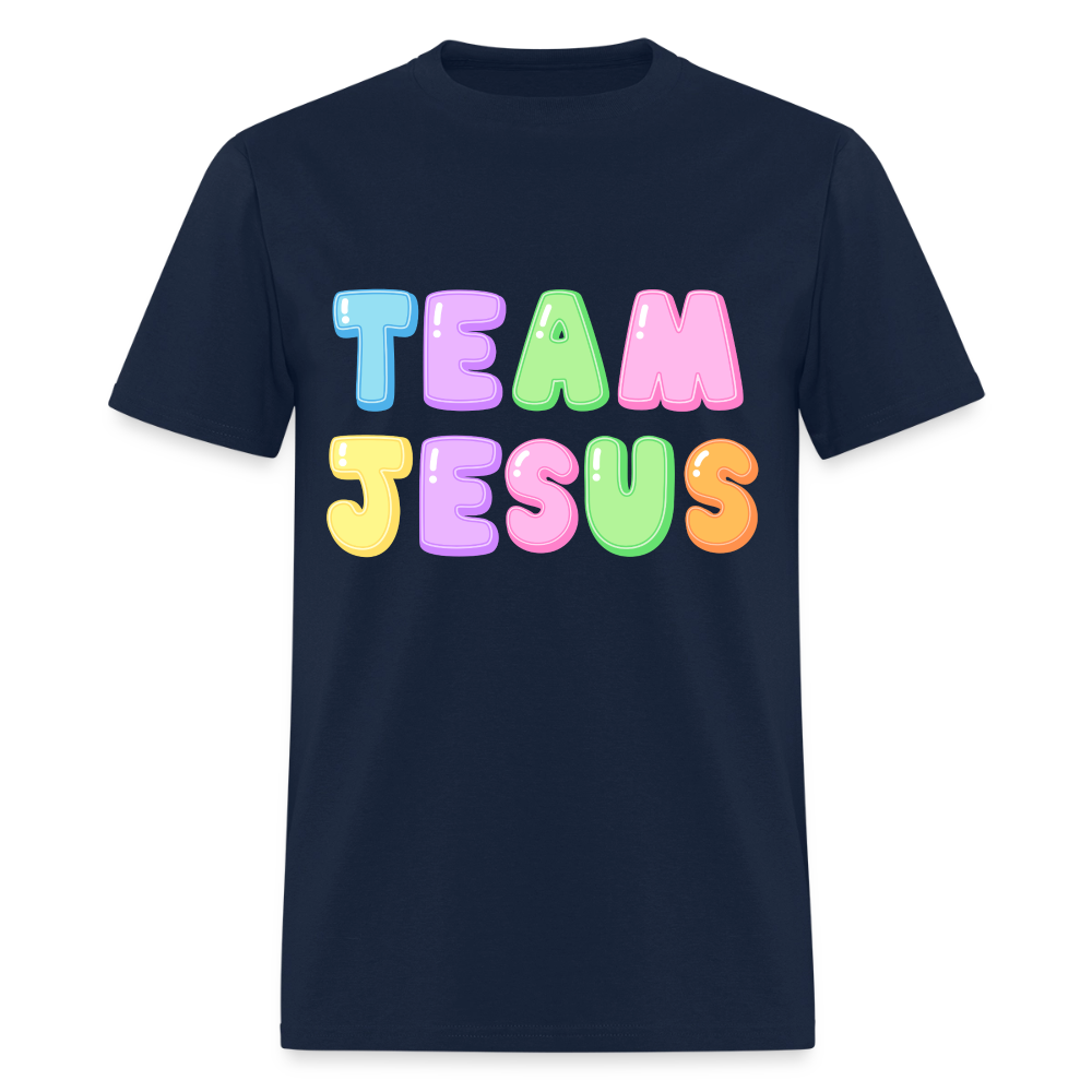 Team Jesus T-Shirt | GILDAN 5000 - navy