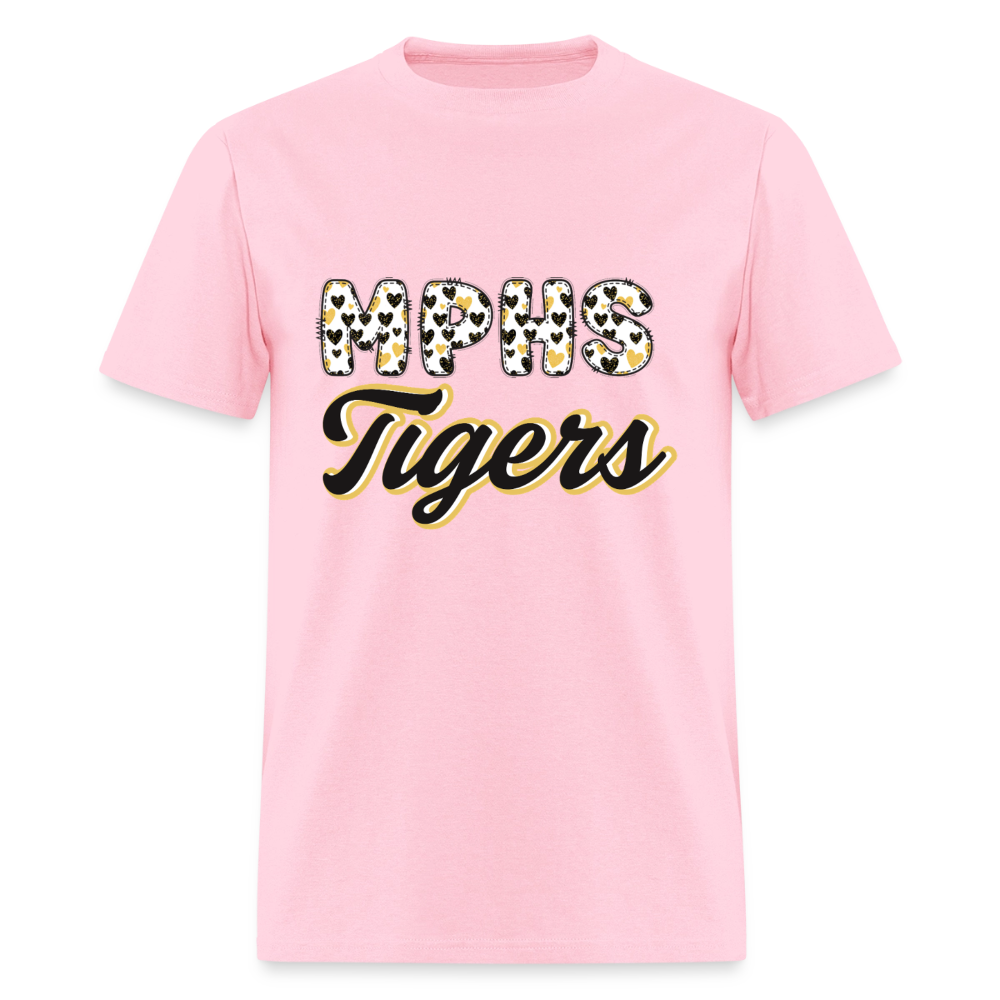 MPHS Black and Gold Love  T-Shirt | GILDAN 5000 - pink