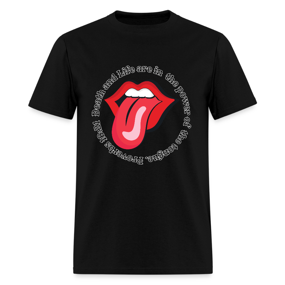 Power in the Tongue T-Shirt - black