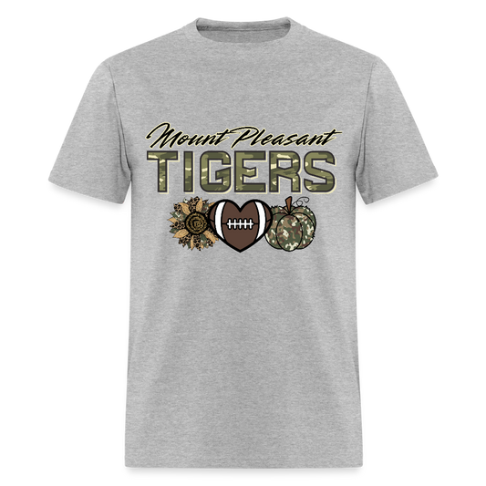 Camo MP Tigers T-Shirt | GILDAN 5000 - heather gray