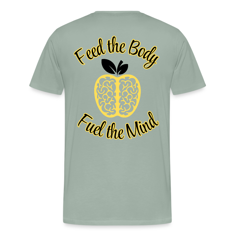 MPISD Brain Food Premium T-Shirt - steel green