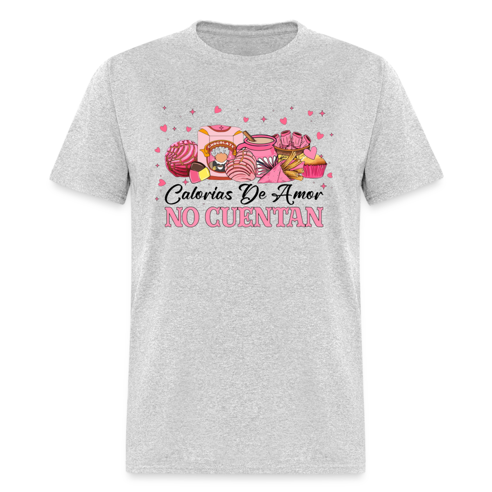Calories of Love Unisex Classic T-Shirt - heather gray