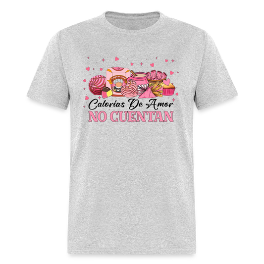 Calories of Love Unisex Classic T-Shirt - heather gray