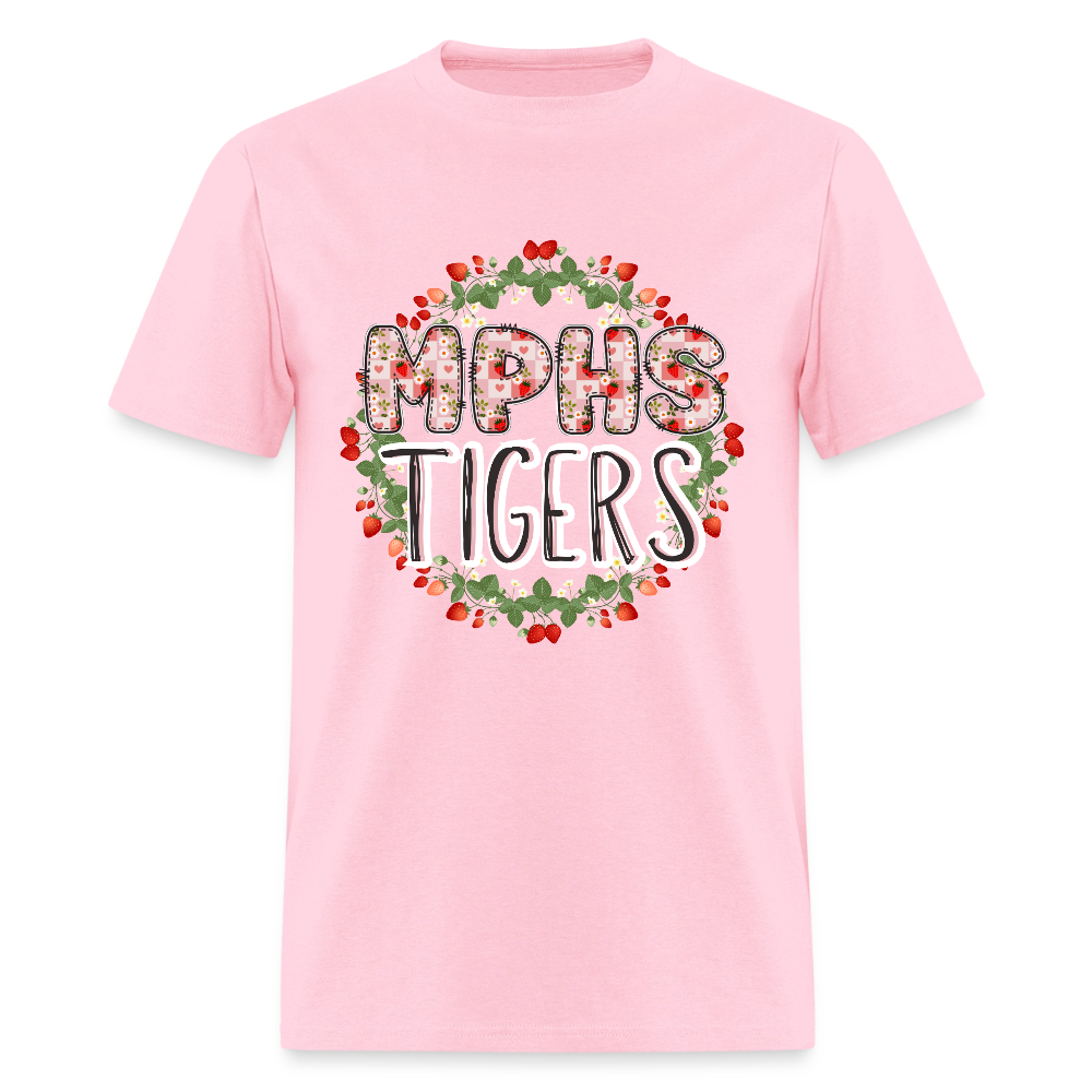 MPHS Berry Special Care in Feeding Our Tigers T-Shirt | GILDAN 5000 - pink