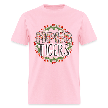 MPHS Berry Special Care in Feeding Our Tigers T-Shirt | GILDAN 5000 - pink