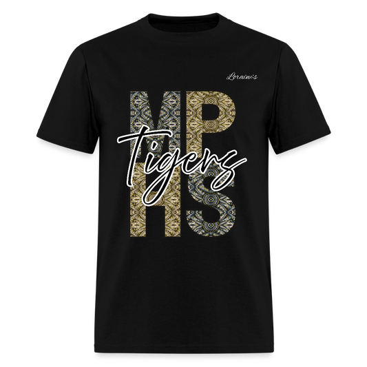 MPHS Tribal Block Unisex Classic T-Shirt - black