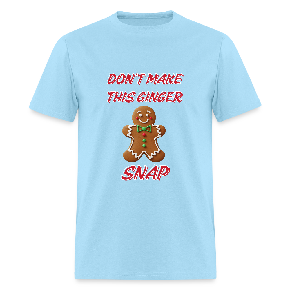 Ginger SNAP T-Shirt | GILDAN 5000 - powder blue