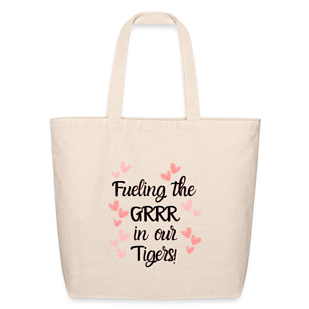 MPHS Fueling the Grr in our Tigers! Eco-Friendly Cotton Tote - natural