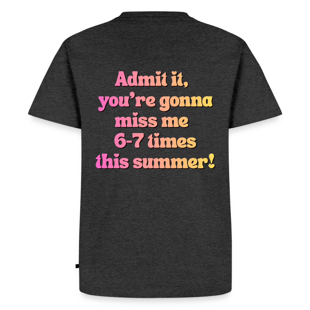 MPHS Cafeteria Crew 6-7 Times Premium Adult T-Shirt - heather anthracite