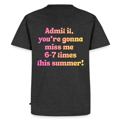 MPHS Cafeteria Crew 6-7 Times Premium Adult T-Shirt - heather anthracite
