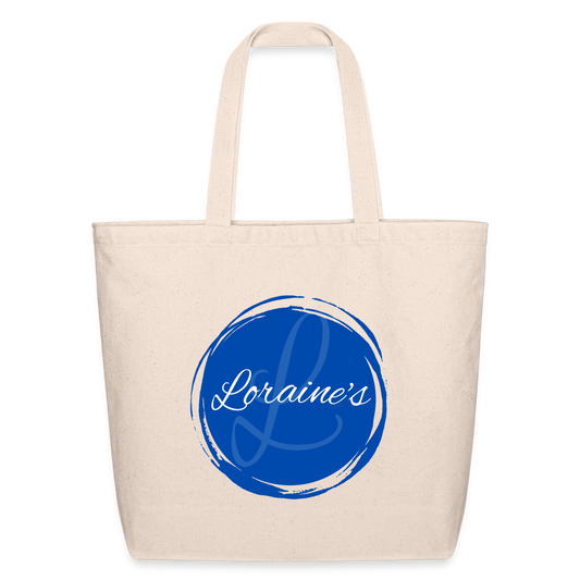 Loraine's Merch Eco-Friendly Cotton Tote - natural