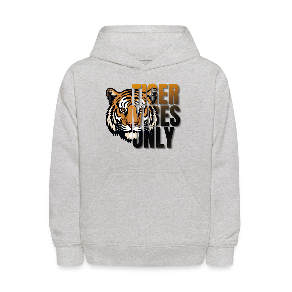 Kids' Tiger Vibes Only Hoodie - heather gray
