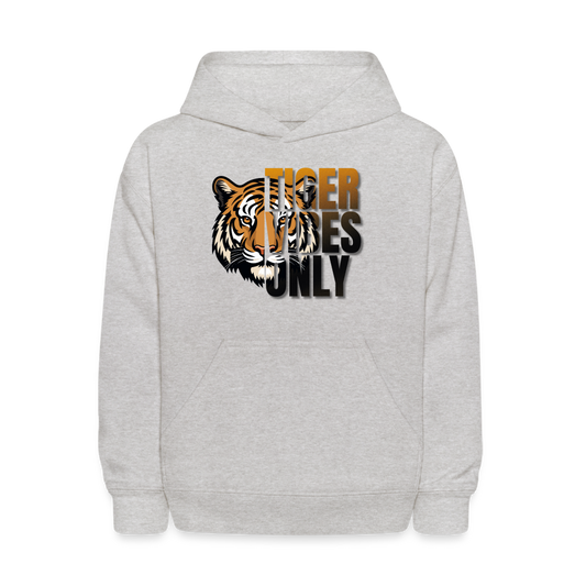 Kids' Tiger Vibes Only Hoodie - heather gray