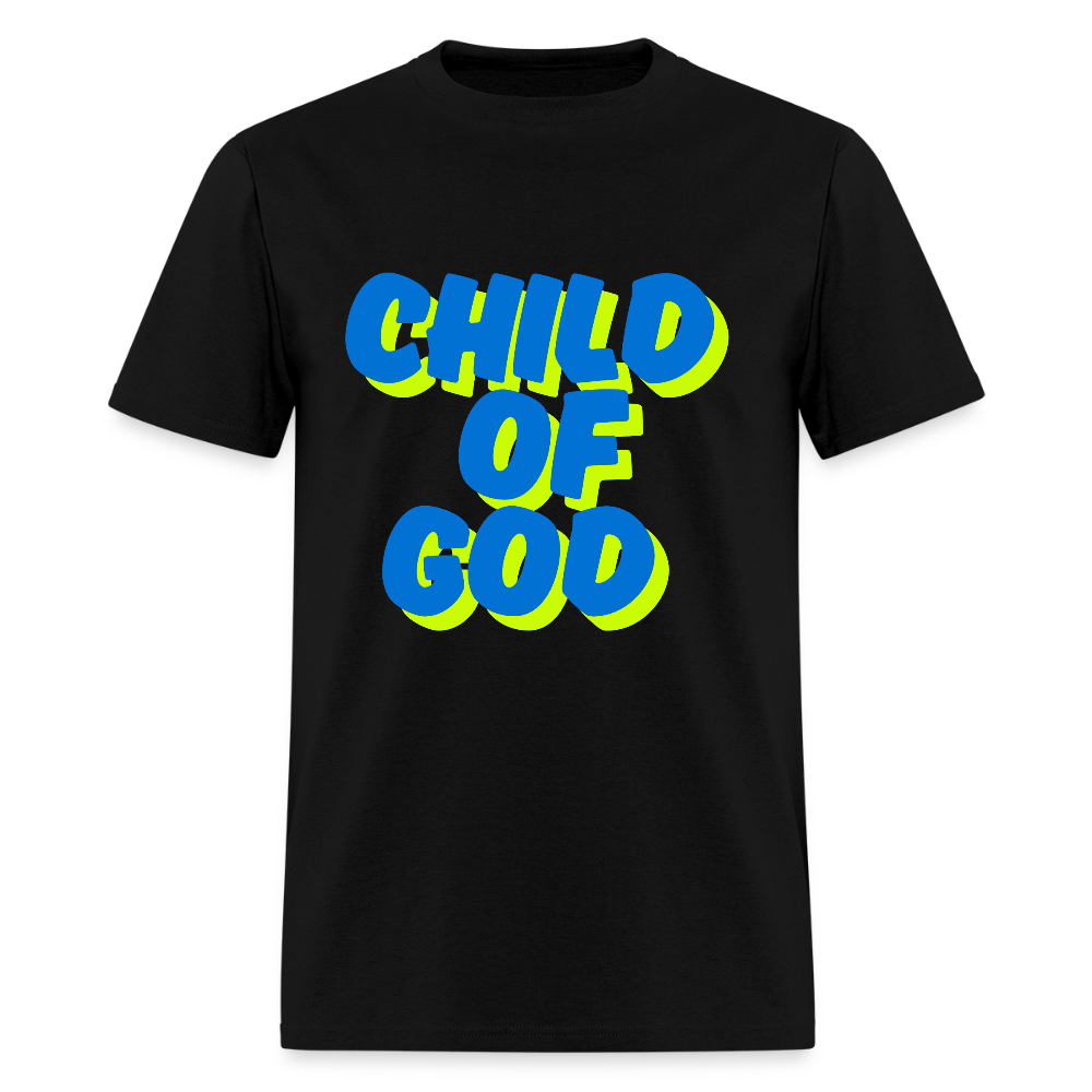 Child of God Neon Unisex Classic T-Shirt - black