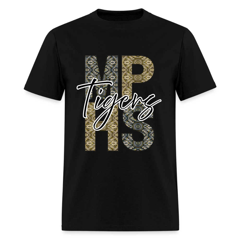 MPHS Tribal Block Unisex Classic T-Shirt - black