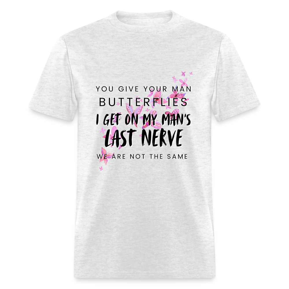 Butterflies & Nerves Classic T-Shirt - light heather gray