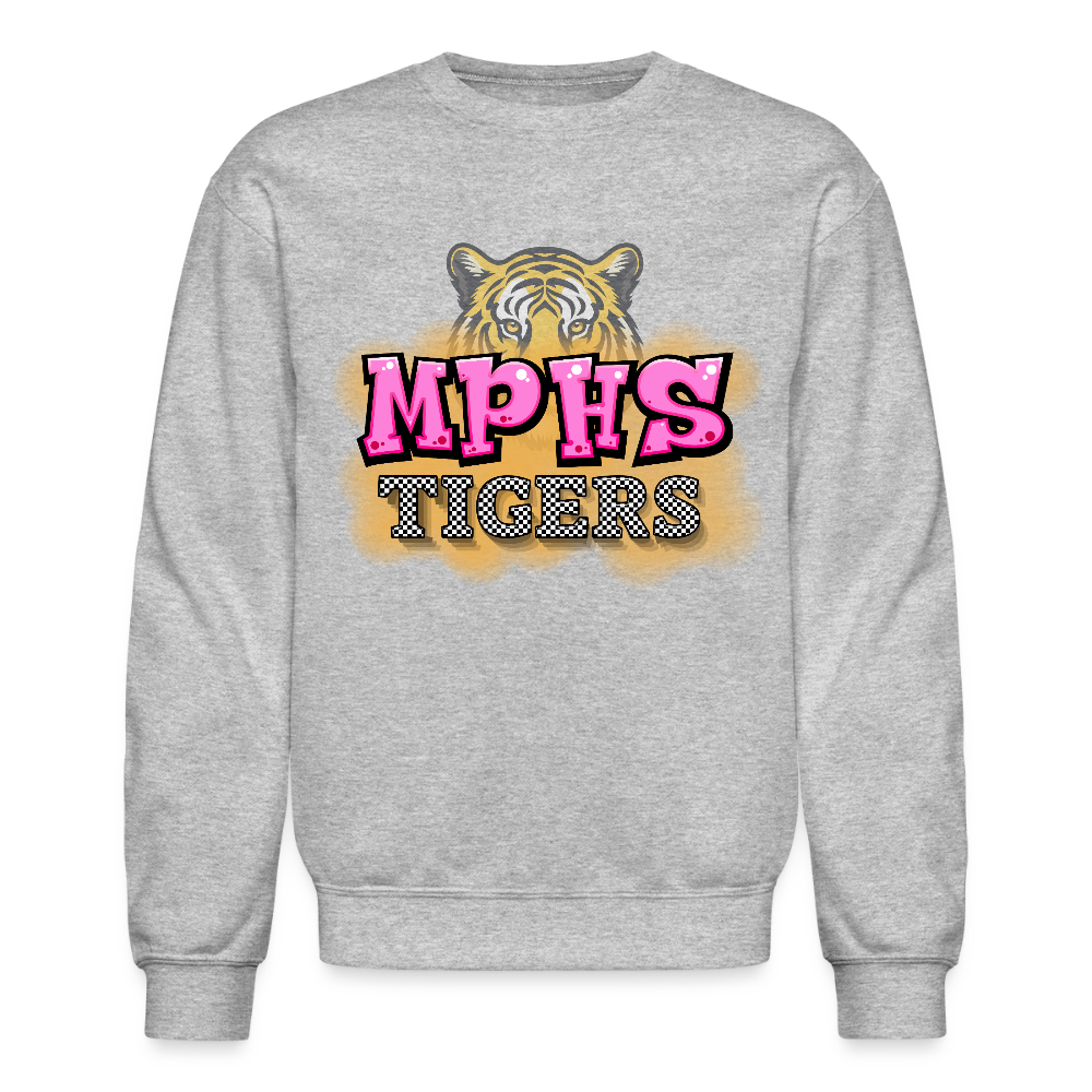 MPHS Tigers Crewneck Sweatshirt - heather gray
