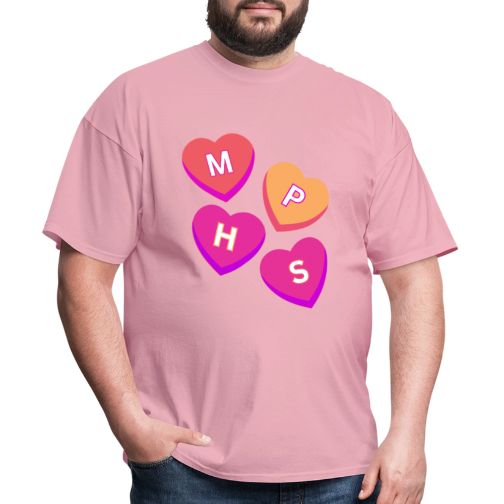 MPHS Convo Hearts Classic T-Shirt - pink