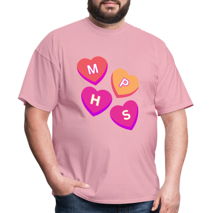 MPHS Convo Hearts Classic T-Shirt - pink
