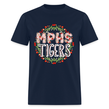 MPHS Berry Special Care in Feeding Our Tigers T-Shirt | GILDAN 5000 - navy