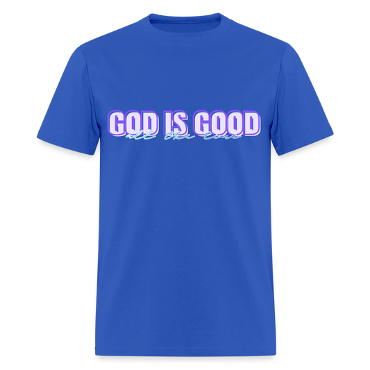 God is Good T-Shirt | GILDAN 5000 - royal blue