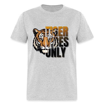 Customizable TVO: Tiger Vibes Only Classic T-Shirt - heather gray