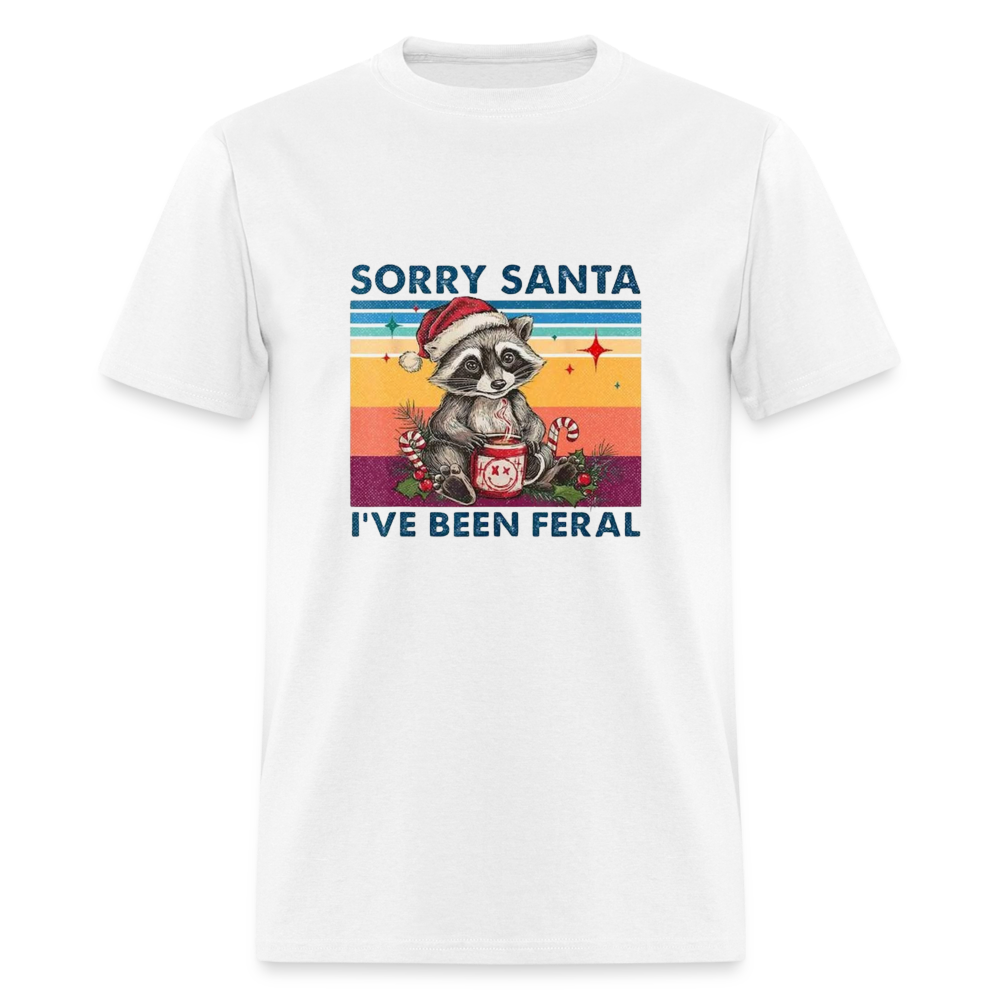 Santa, I've been feral Classic T-Shirt - white