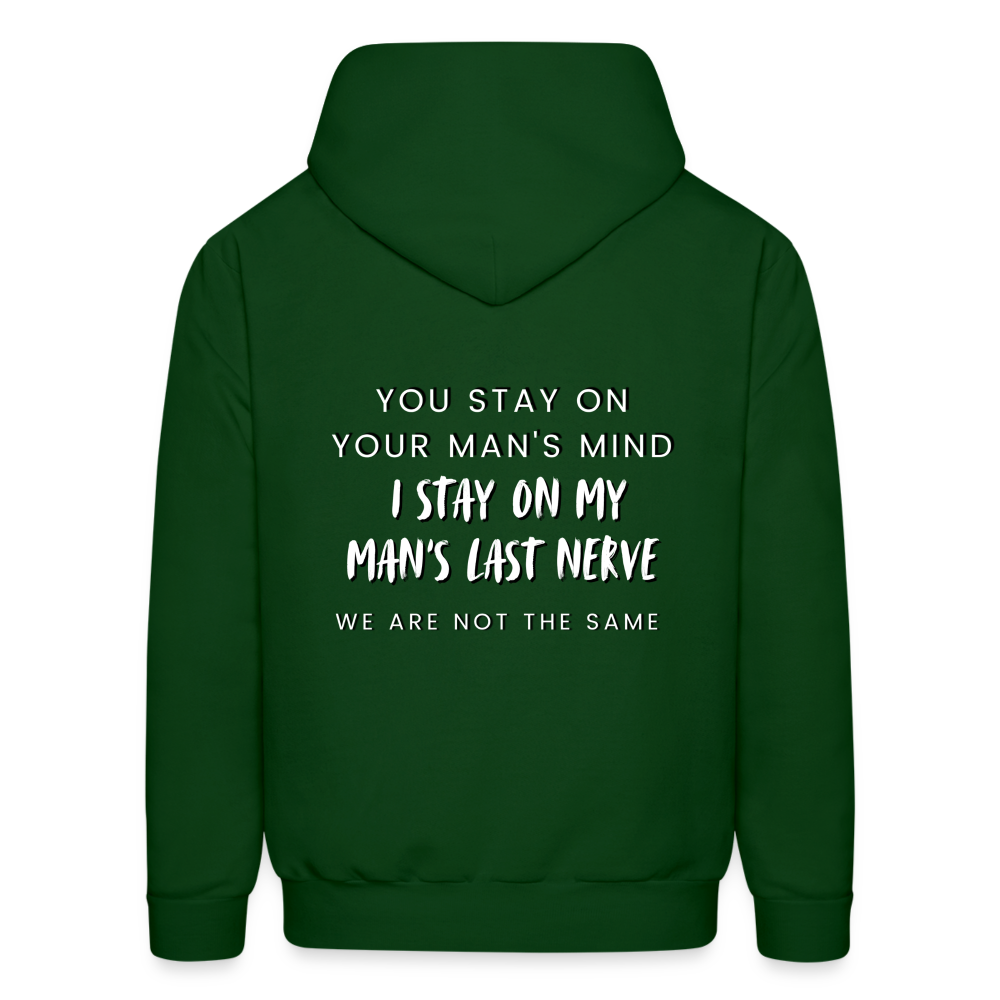 FWC Mind / Last Nerve Hoodie - forest green