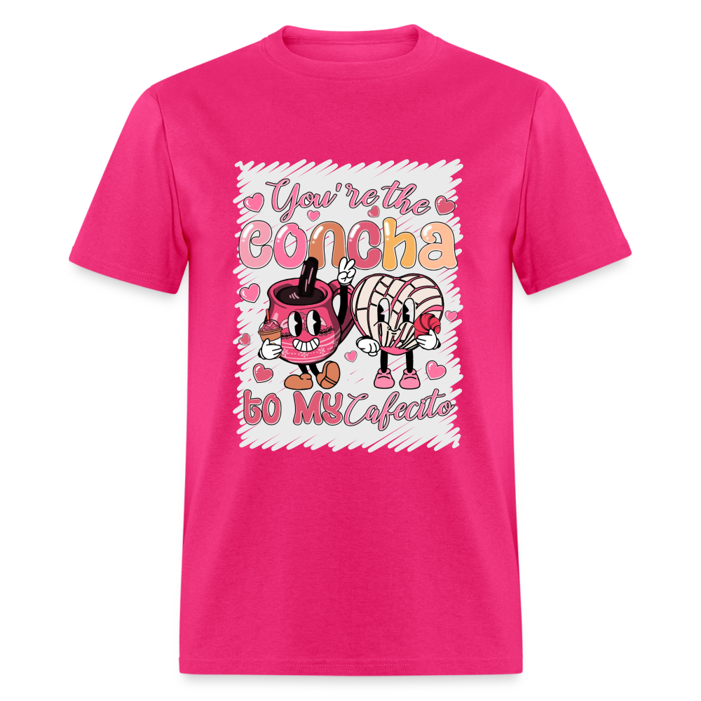 Concha to my Cafecito Unisex Classic T-Shirt - fuchsia