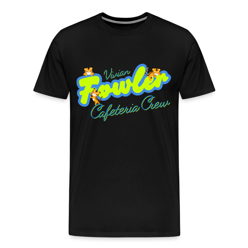 Vivian Fowler Neon Premium Adult T-Shirt - black