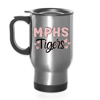 MPHS Fueling the GRRR Travel Mug - silver