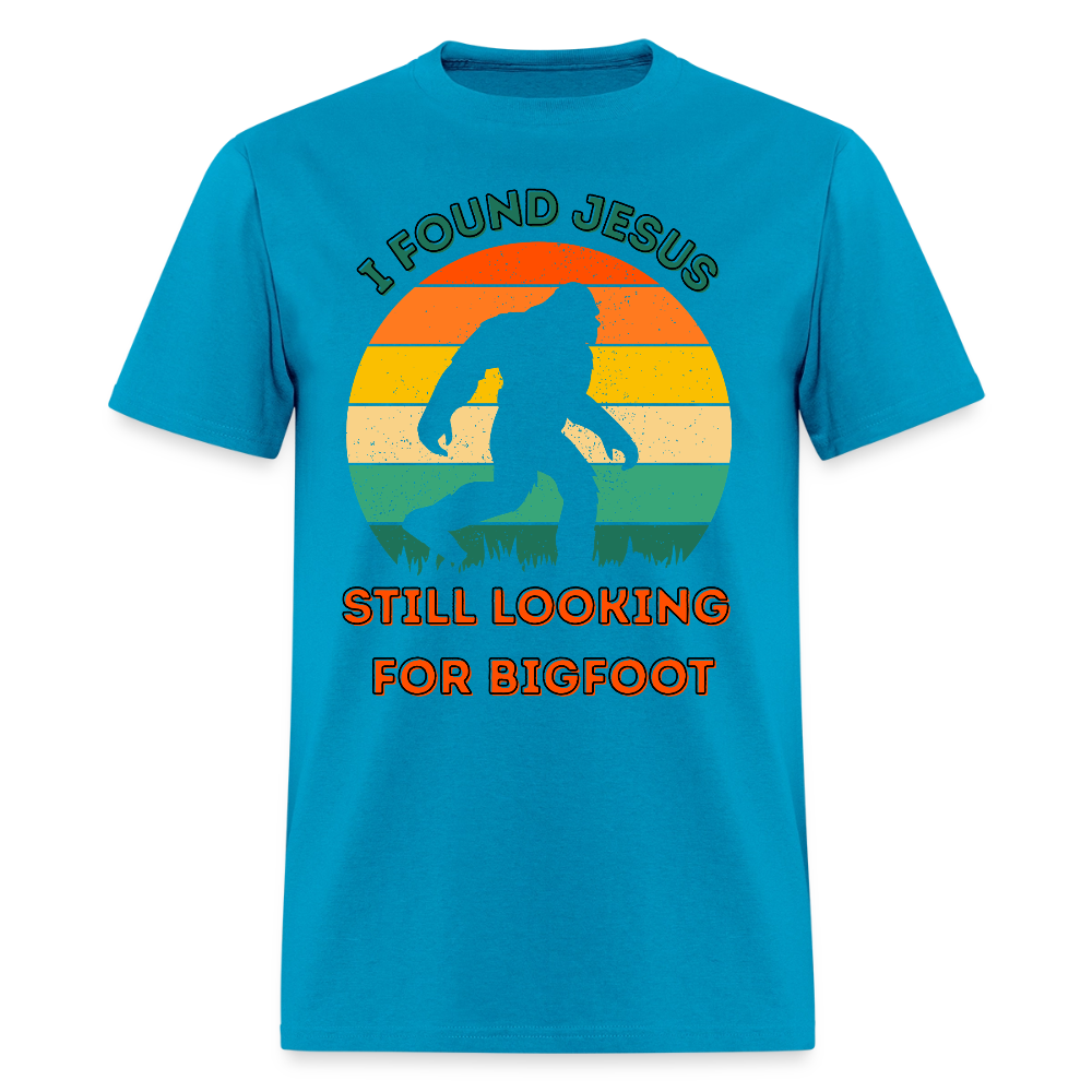 I Found Jesus T-Shirt | GILDAN 5000 - turquoise
