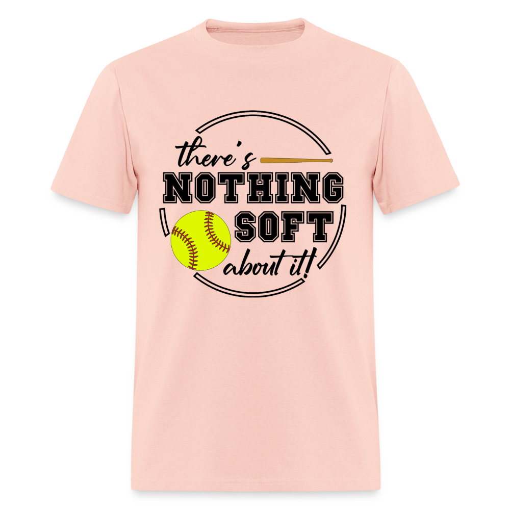Nothing Soft About It Classic T-Shirt - blush pink 