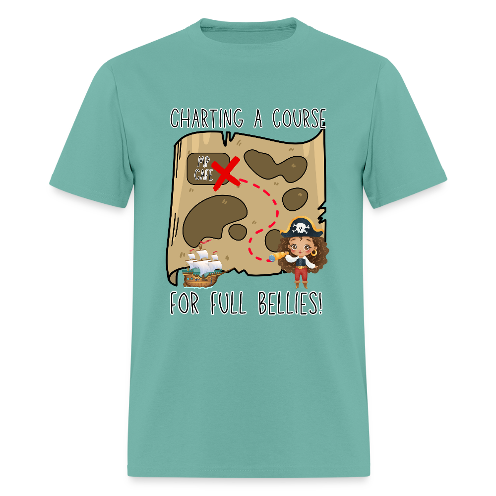 Charting a Course #2 Classic T-Shirt - aquatic