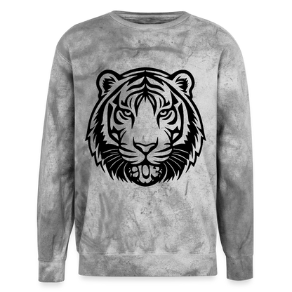 Tiger 903 Unisex Colorblast Crewneck Sweatshirt - smoke