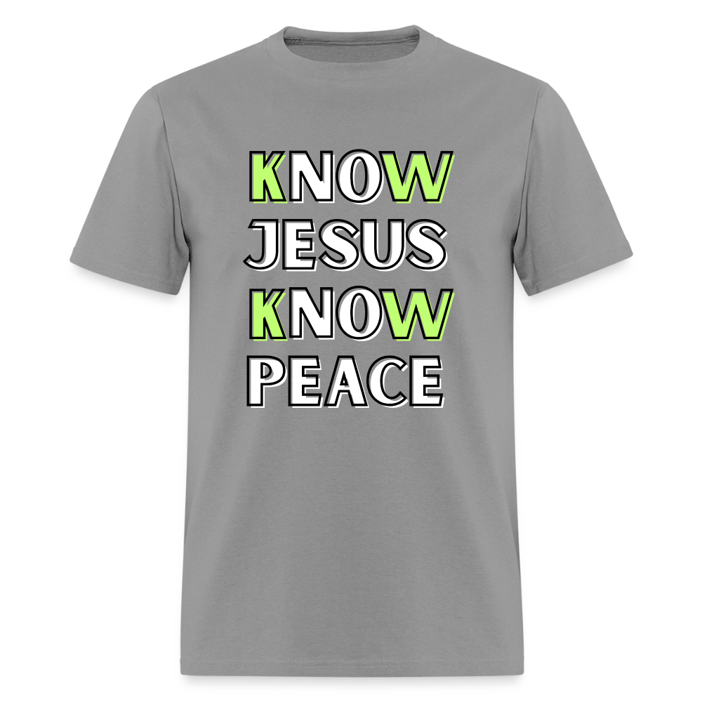 No Jesus No Peace T-Shirt | GILDAN 5000 - rock