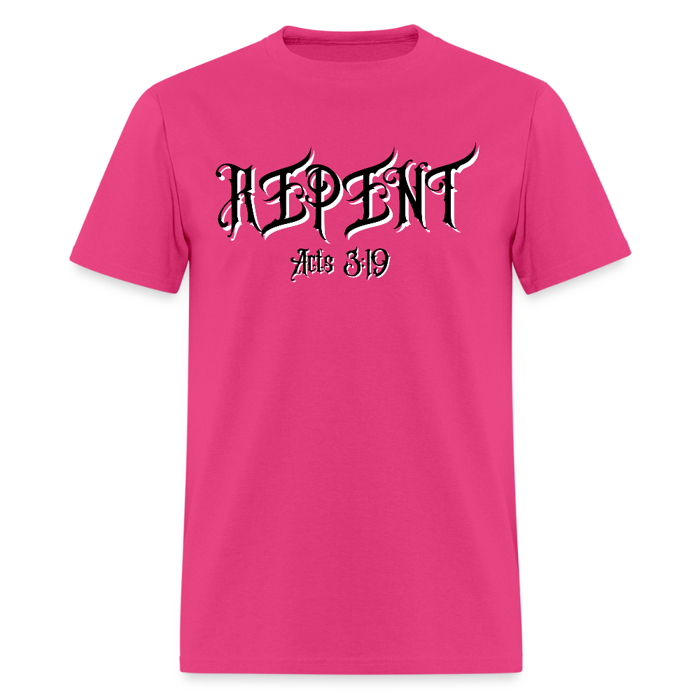 REPENT T-Shirt | GILDAN 5000 - fuchsia